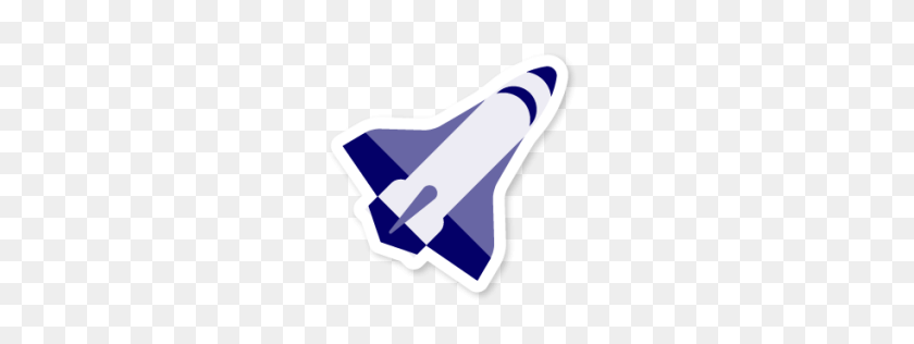 256x256 Space Shuttle Icon Swarm App Sticker Iconset Sonya - Space Shuttle PNG