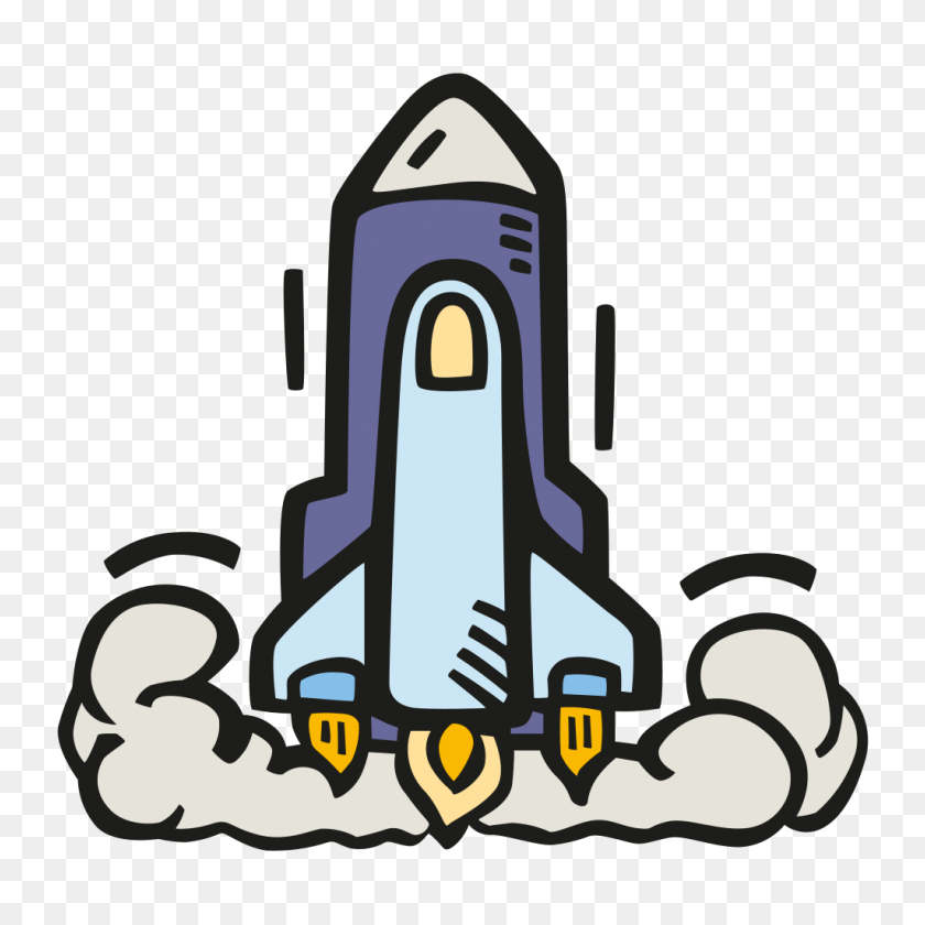 1024x1024 Transbordador Espacial Icono De Lanzamiento Espacio Libre Conjunto De Iconos Buenas Cosas No - Transbordador Espacial Png