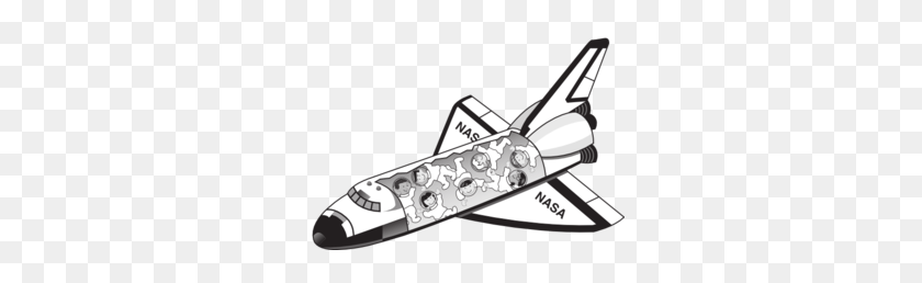 298x198 Space Shuttle Open Clip Art - Shuttle Clipart