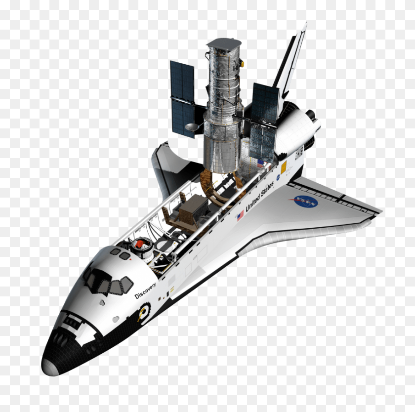 850x844 Space Shuttle Png - Battleship PNG