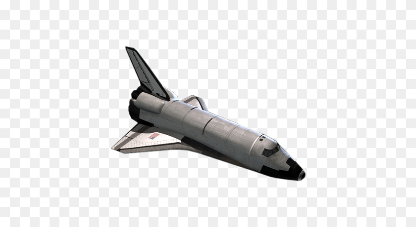 400x400 Space Shuttle Top View Transparent Png - Space Shuttle PNG