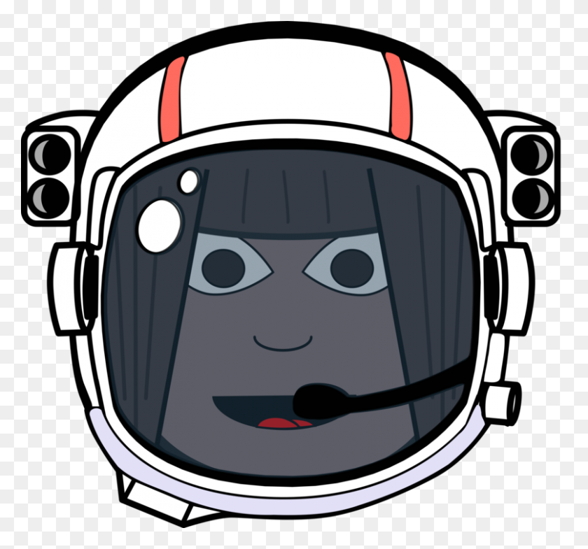 806x750 Скафандр Астронавта Космического Пространства Компьютерные Иконки Бесплатно Шлем - Млечный Путь Клипарт