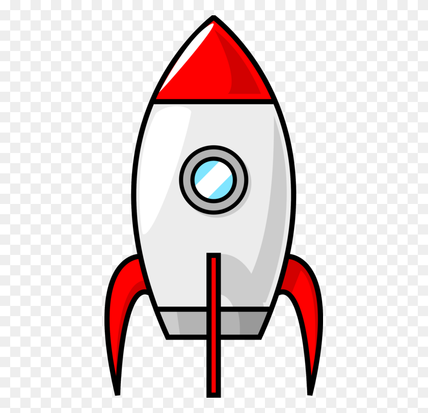 429x750 Spacecraft Rocket Launch Drawing Cartoon - Rocket Launch Clipart