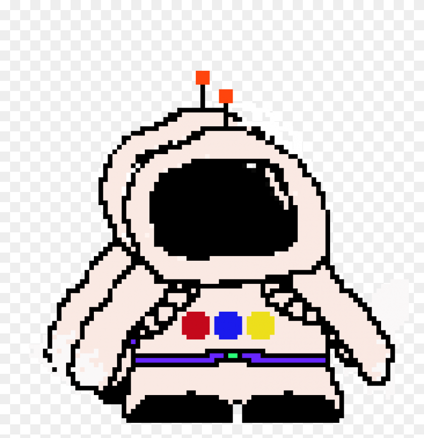 850x880 Spaceman Pixel Art Maker - Spaceman PNG