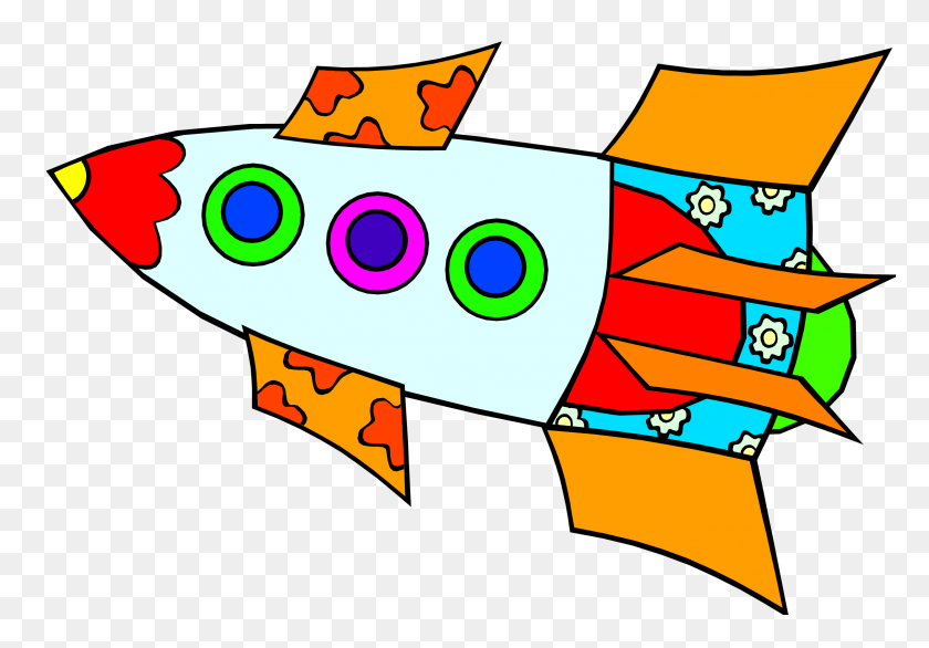 2271x1533 Spaceship Clipart Bottle Rocket - Nasa Clipart