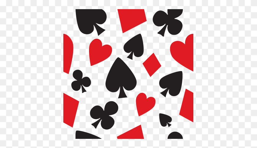 425x425 Spade Heart Club Diamond - Card Suits Clipart