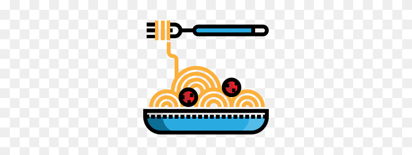 256x256 Spaghetti After A Hard Day Sahoo Notes - Spaghetti Clipart PNG