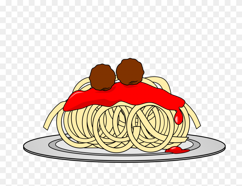2400x1800 Espaguetis Y Albóndigas Monstruo Smil Iconos De Animación Png - Albóndiga Png