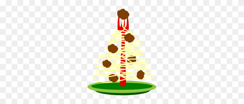 237x298 Spaghetti Christmas Tree On A Plate With Meatballs Clip Art - Plate Clipart