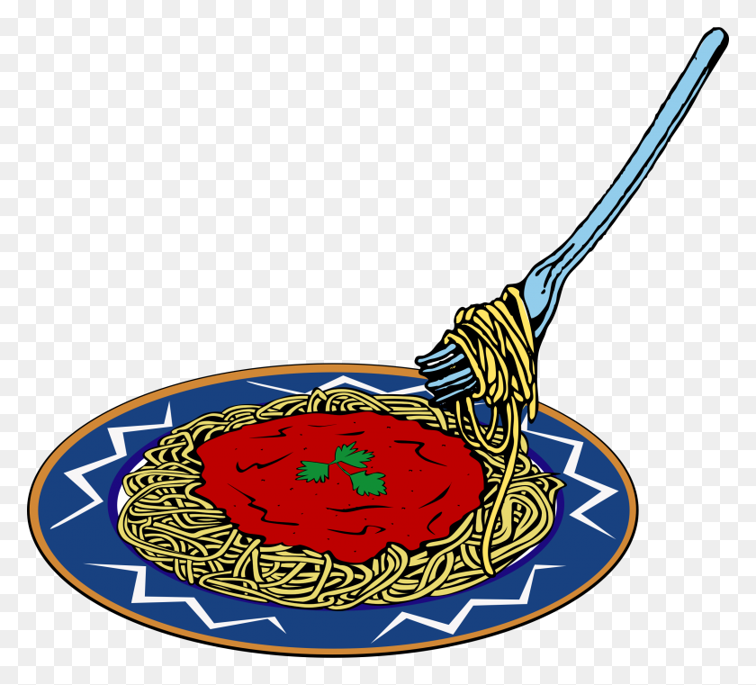 2400x2158 Spaghetti Dinner Clipart - Lunch Clipart Free