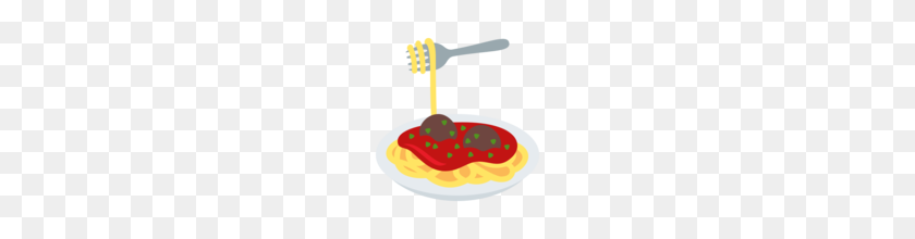 160x160 Espaguetis Emoji En Emojione - Espaguetis Png