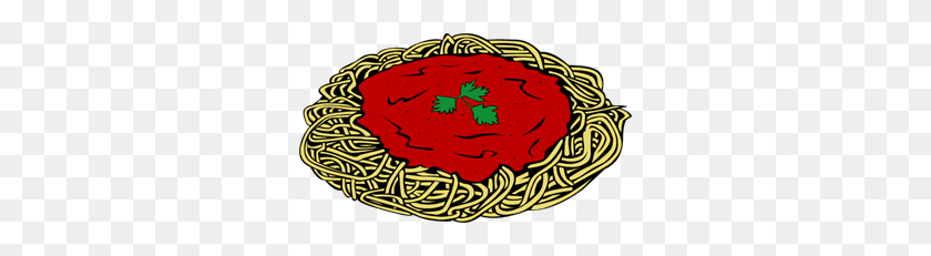 300x171 Spaghetti Png Images, Icon, Cliparts - Spaghetti Supper Clipart