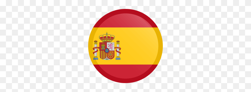 250x250 Spain Flag Clipart - Flag Clip Art Free