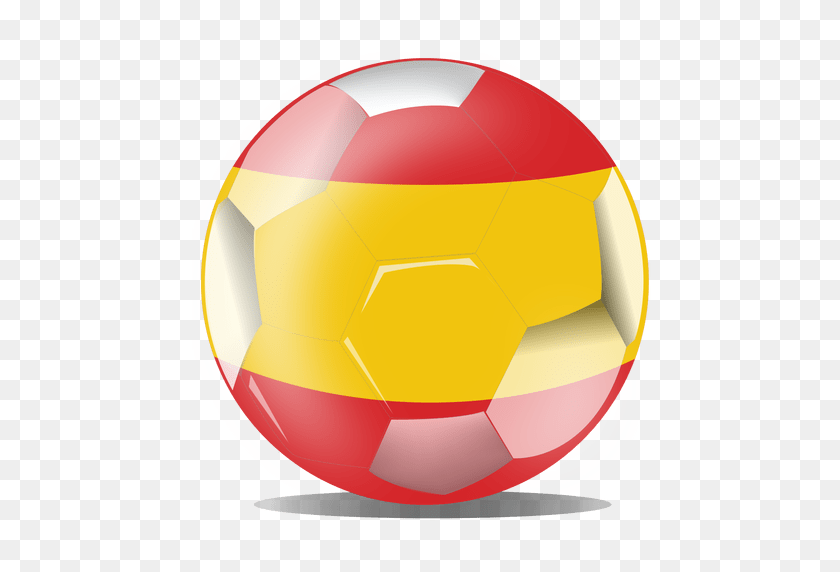 512x512 Spain Football Flag - Spain Flag PNG