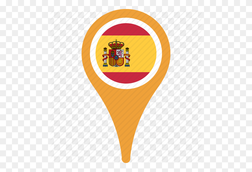 512x512 Spanish Flag Icon Costume Mariage - Spanish Flag PNG