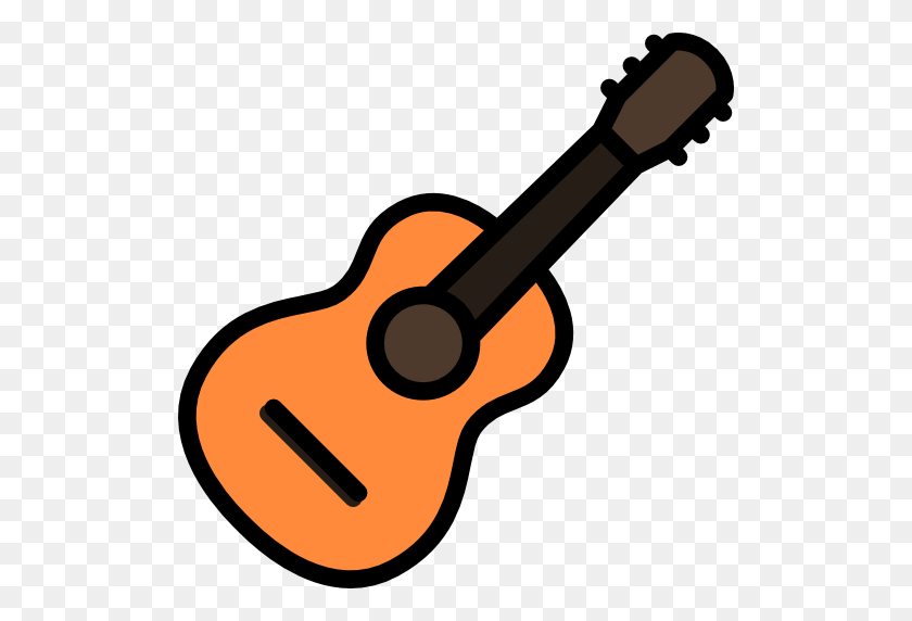 512x512 Spanish Guitar - Guitar Icon PNG