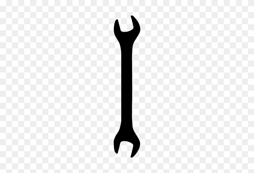 512x512 Spanner Silhouette - Wrench PNG