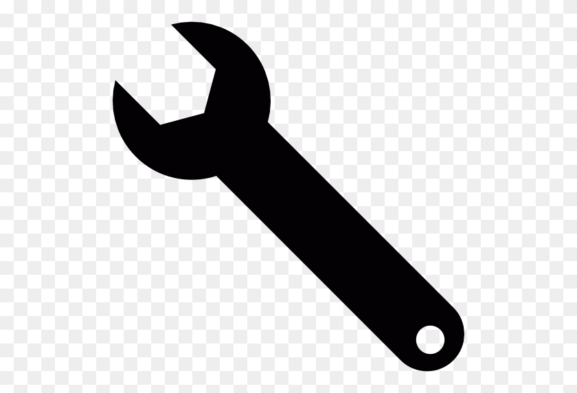 512x512 Spanner Wrench - Wrench Icon PNG
