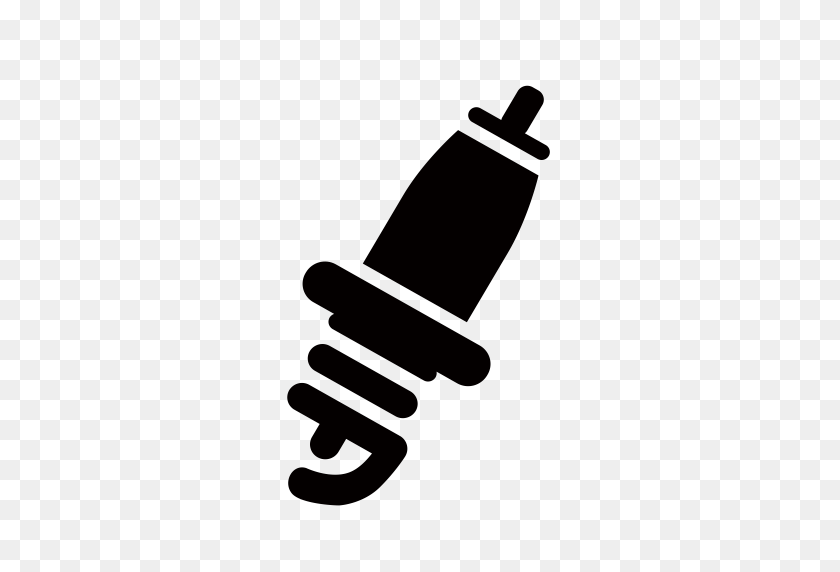 512x512 Spark Plug, Vehicle, Car Icon With Png And Vector Format For Free - Spark Clipart