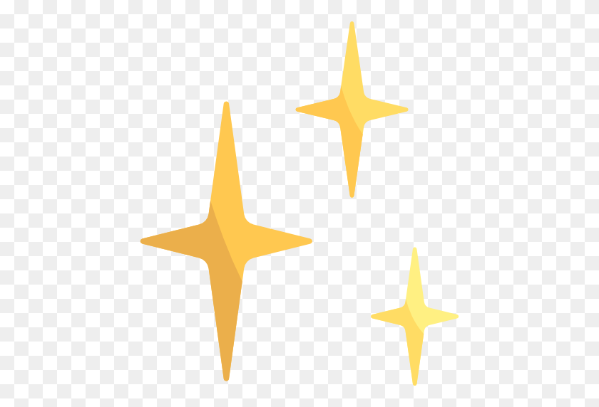 512x512 Sparkles - Star Sparkle PNG
