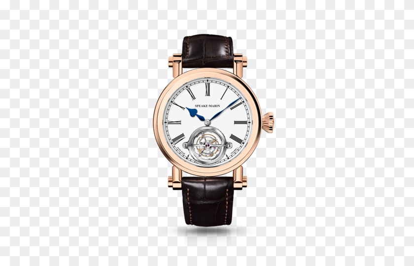 480x480 Speake Marin Magister Tourbillon Rose Gold - Gold Watch PNG