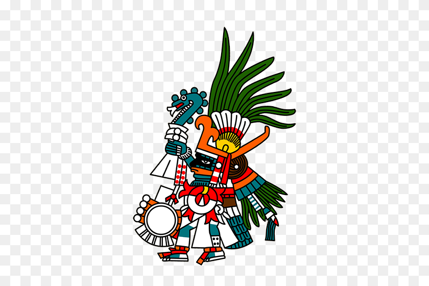 341x500 Lanza Clipart Azteca - Clipart De Cerámica