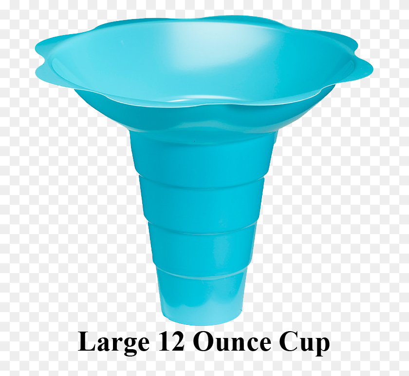 697x711 Special Deal On A Case Of Snow Cone Flower Cups - Snow Cone PNG