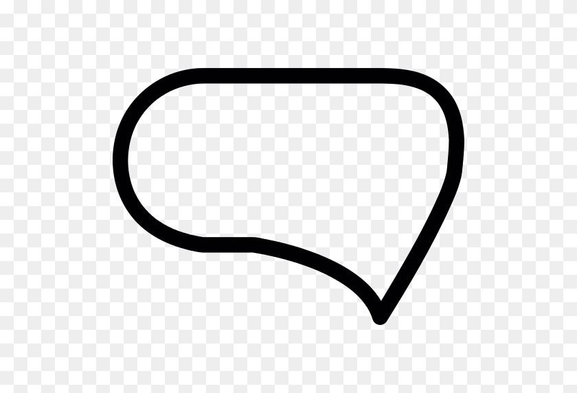 512x512 Speech Bubble Chat Png Icon - Text Bubble PNG
