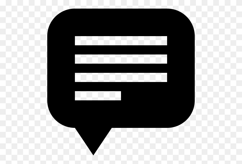 512x512 Speech Bubble Left, Bubble Speech, Chat Icon Png And Vector - Talking Bubble PNG