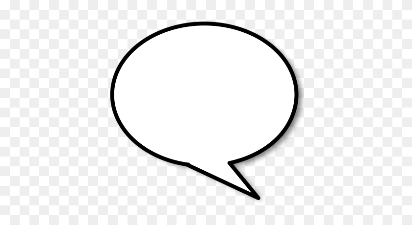 400x400 Speech Bubble Png Transparent Images - Word Balloon PNG