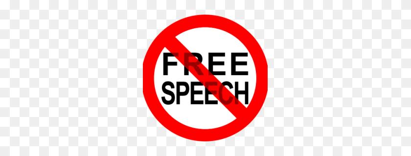255x260 Speech Is Not Free - Freedom Of Speech Clipart