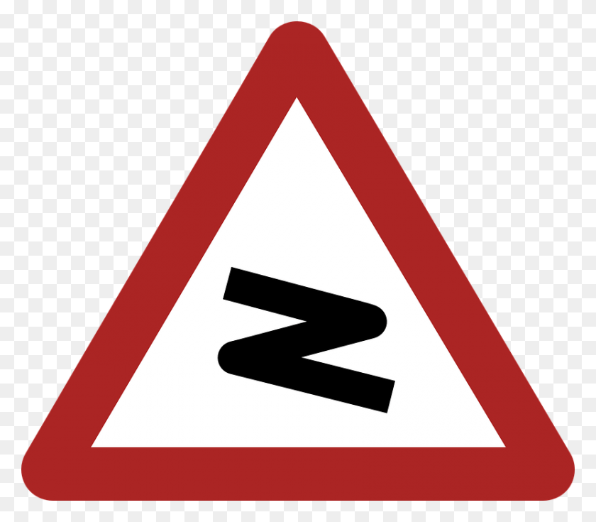 832x720 Speed Limit Road Sign Transparent Png - Danger Sign PNG