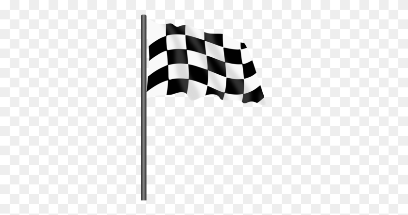 260x383 Speed Racing Clipart - Racing Flag Clipart