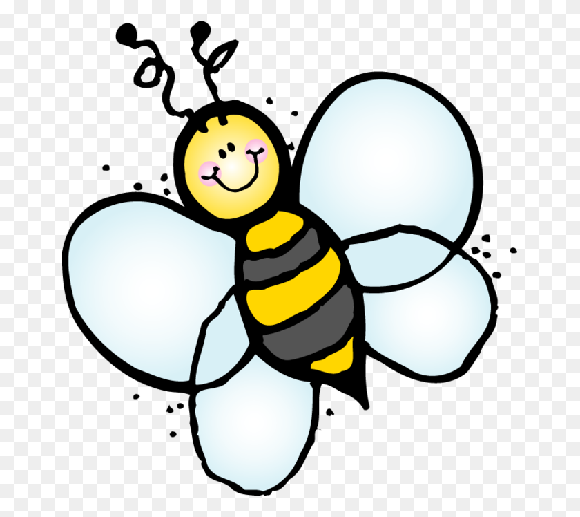 659x688 Правописание Пчела Клипарт Черно-Белая Панда Бесплатно - Пчела Клипарт Черный И Белый