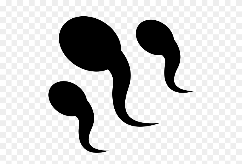512x512 Sperm Icon With Png And Vector Format For Free Unlimited Download - Yarn Clipart Black And White