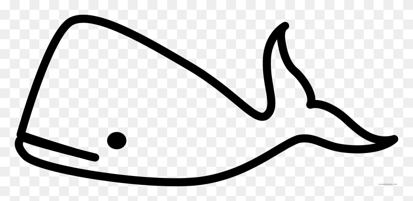 2555x1147 Sperm Whale Clipart Black And White - Hug Clipart Black And White