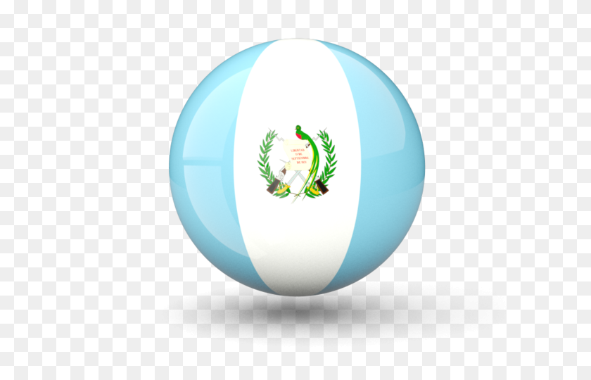 640x480 Esfera Icono De La Ilustración De La Bandera De Guatemala - Bandera De Guatemala Png