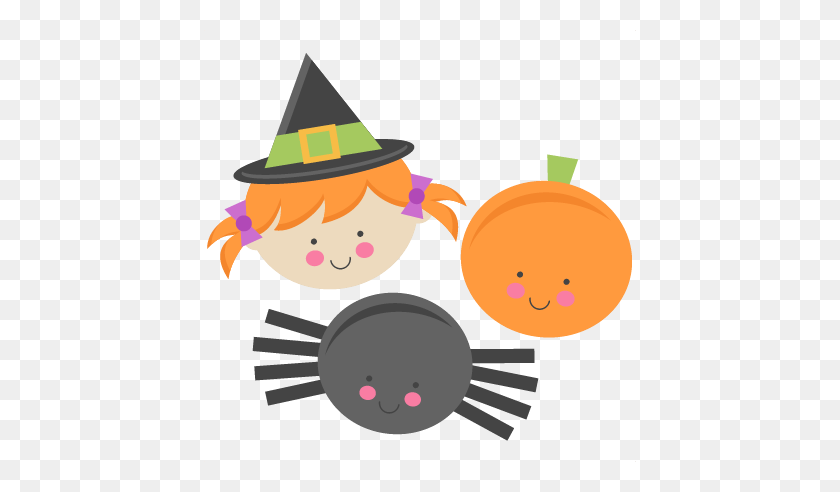 432x432 Spider Clipart Cute Witch - Spider Clipart Transparent Background