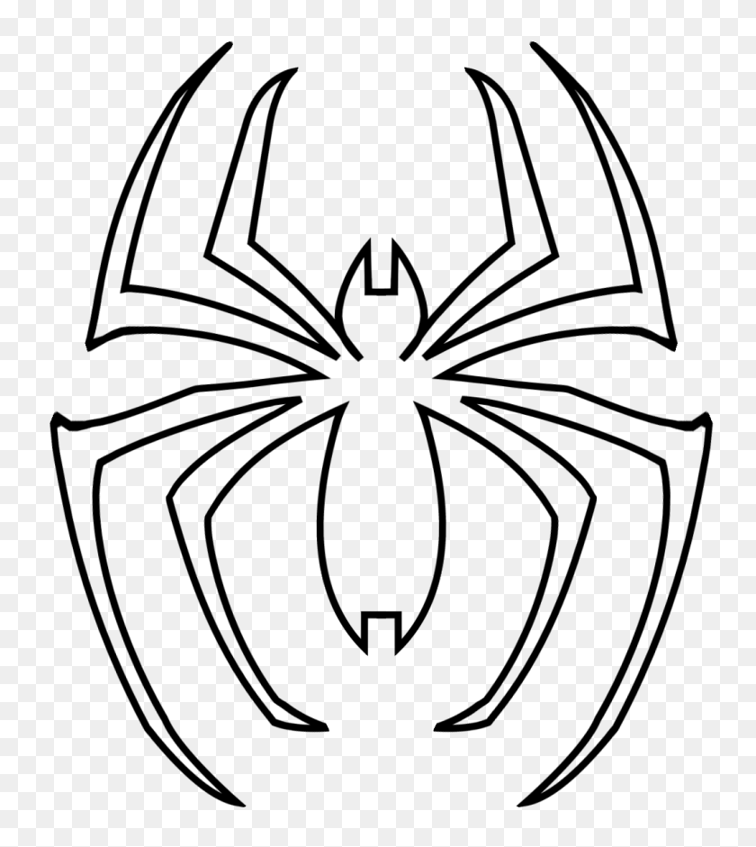 1056x1194 Spider Man Clipart Traceable - Spiderman Web Clipart