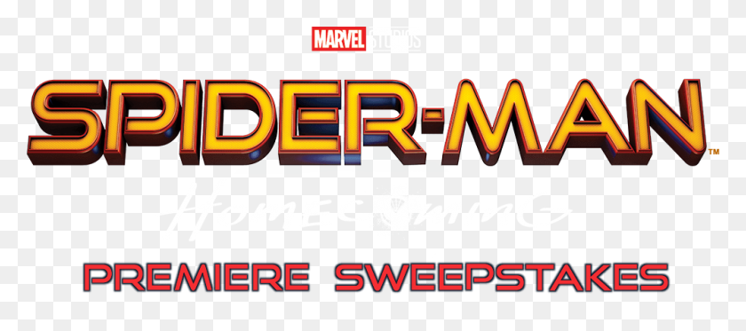 1000x402 Spider Man Homecoming Premiere Sweepstakes Sony Pictures - Spiderman Homecoming Logo PNG