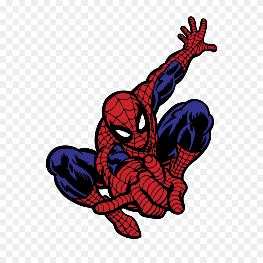 2400x2400 Spider Man Logo Png Transparent Vector - Spiderman Logo PNG