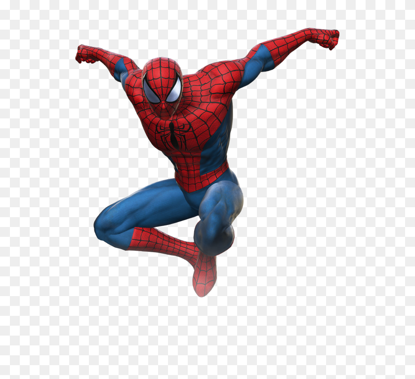 535x708 El Hombre Araña De Marvel Vs Capcom Infinite - Spiderman Png