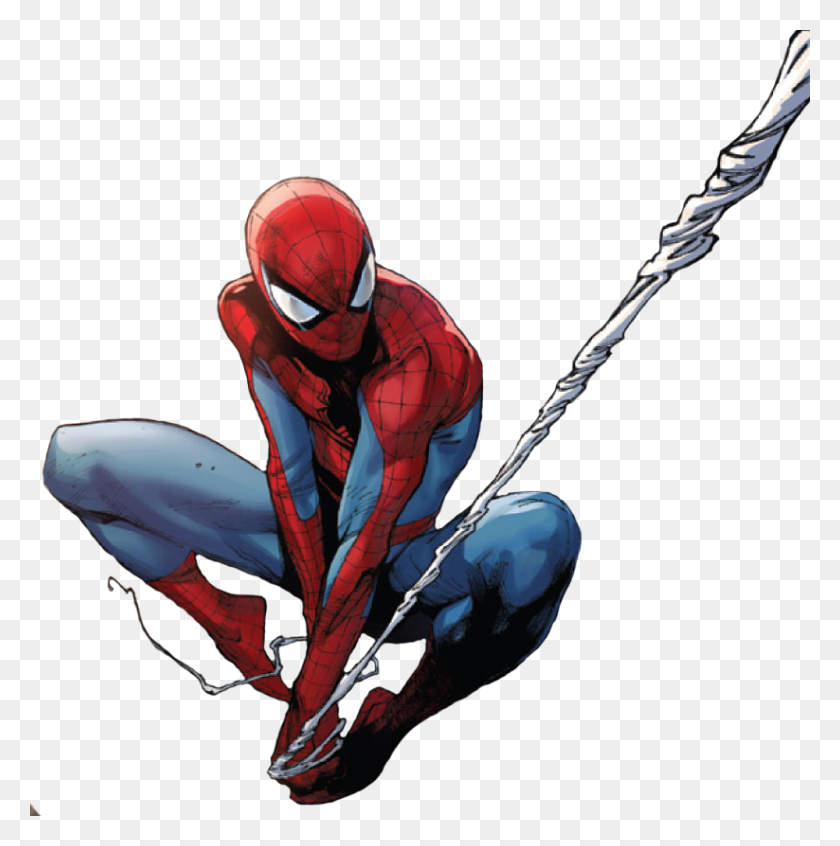 823x830 Spider Man Spiderman, Spider - Spiderman Comic PNG