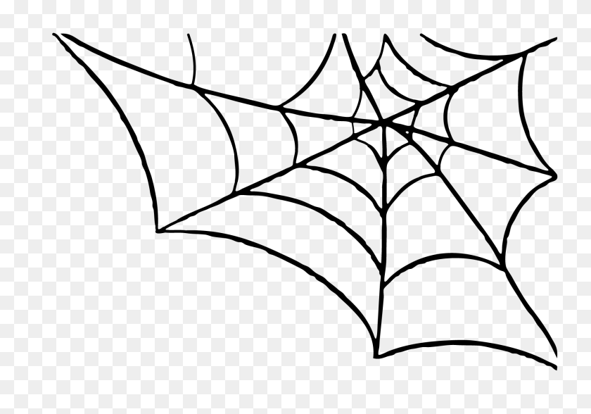 1833x1242 Spider Web Border Clipart Free Images - Free Halloween Clip Art Borders