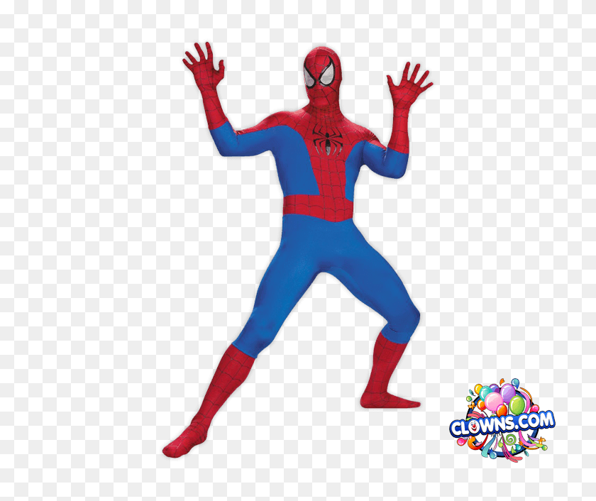 727x646 Spiderman Character For Kids Party, Ny Birthday Party Characters - Spiderman Mask PNG
