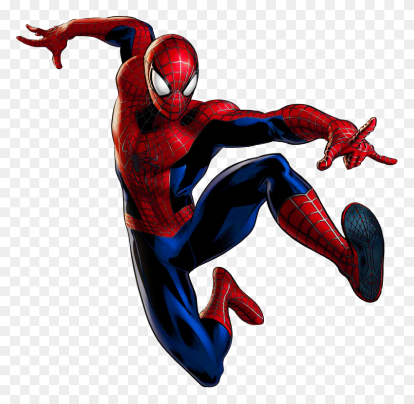 800x778 Spiderman Clipart Images Free - Spiderman Clipart