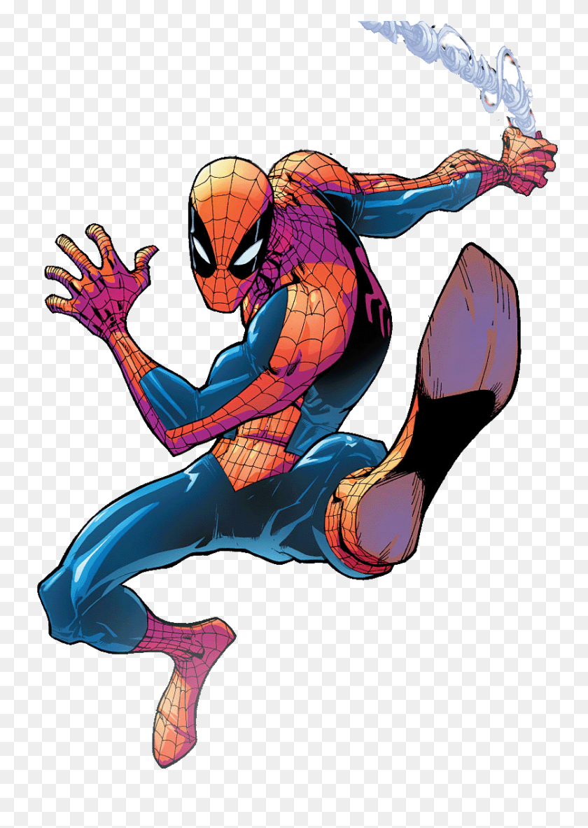 836x1204 Spiderman Comic Png Picture - Spiderman Comic PNG