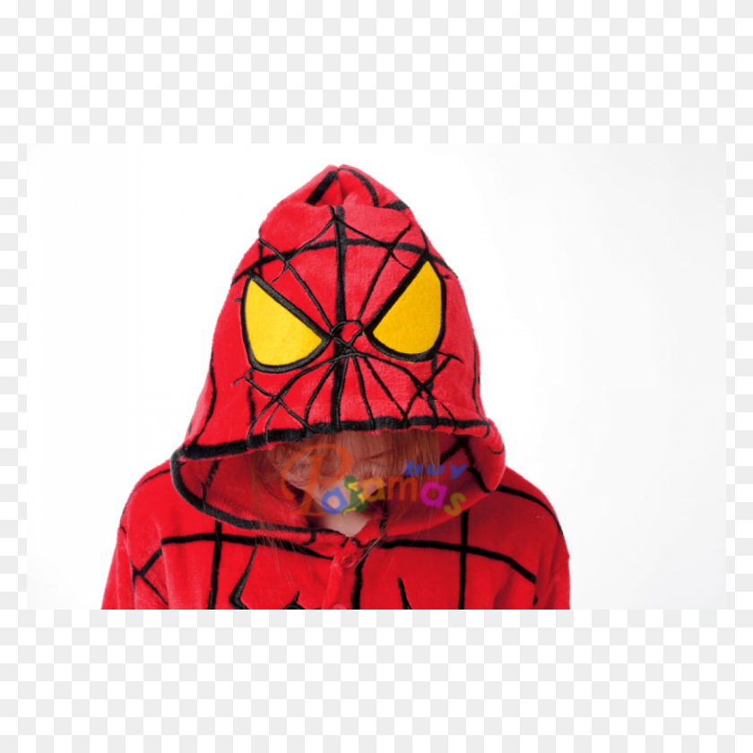 1200x1200 Spiderman Costume Onesies Hoodie Kigurumi Pajamas Party Wear - Spiderman Mask PNG
