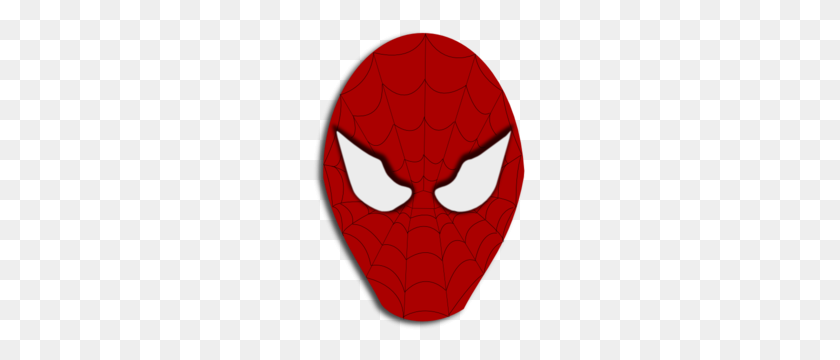 213x300 Spiderman Face Clip Art - Free Spiderman Clipart