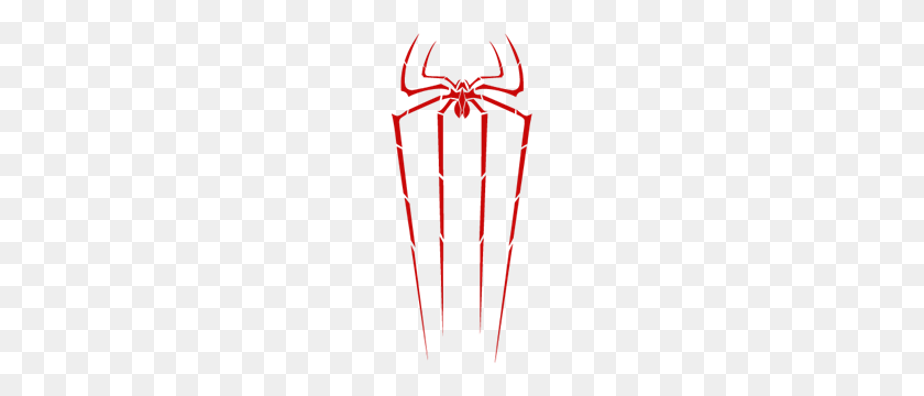 128x300 Spiderman Logo Vectors Free Download - Spiderman Logo PNG